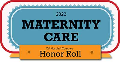 maternity care honor roll badge