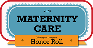 maternity care honor roll badge