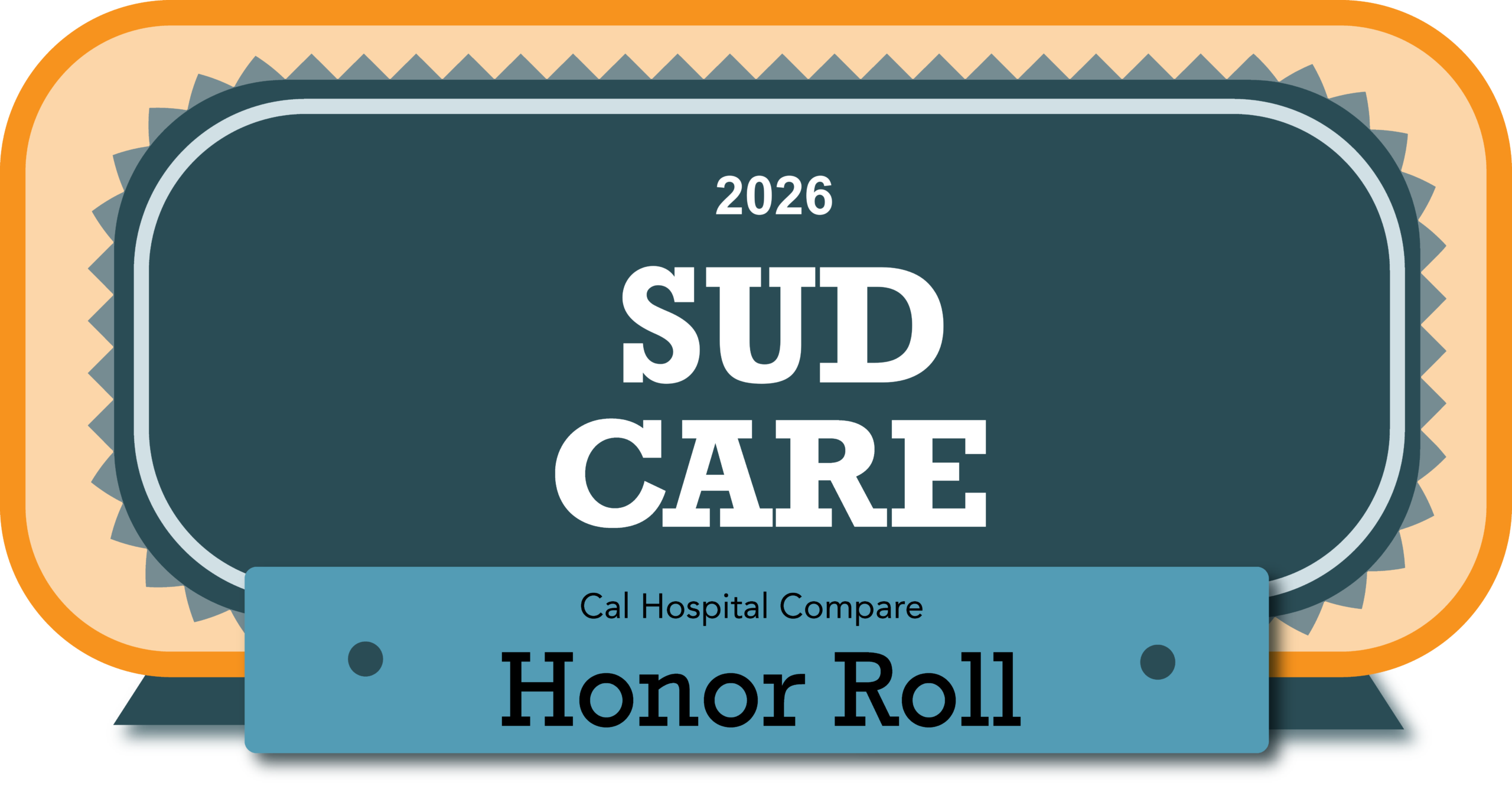 opioid treatment honor roll badge
